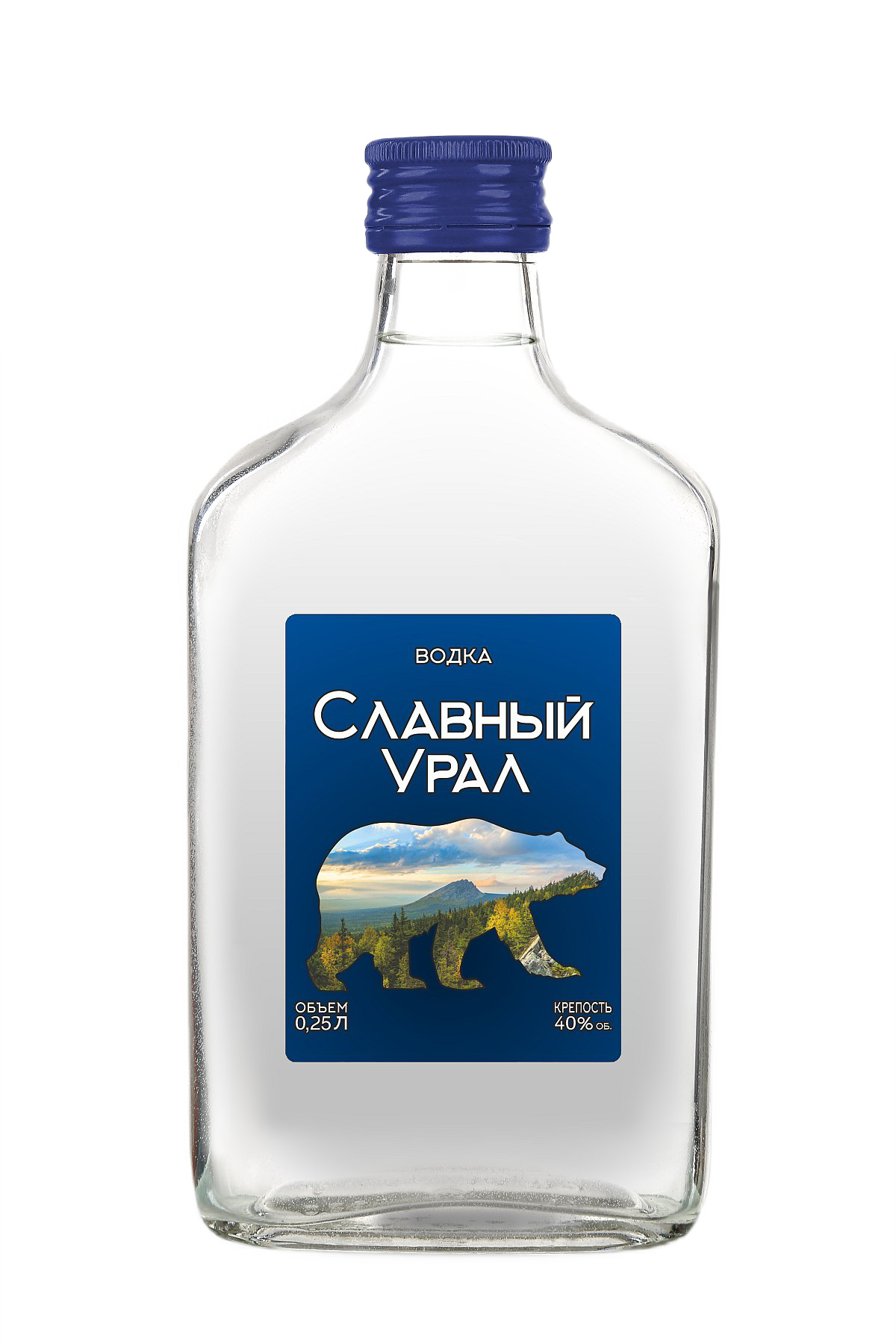 光荣乌拉尔伏特加 (Slavniy Ural) - 0.25 L : 光荣乌拉尔伏特加 (Slavniy Ural)