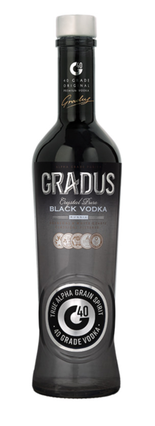 黑纯度伏特加 (Gradus Black) - 0.5 L : 黑纯度伏特加 (Gradus Black)
