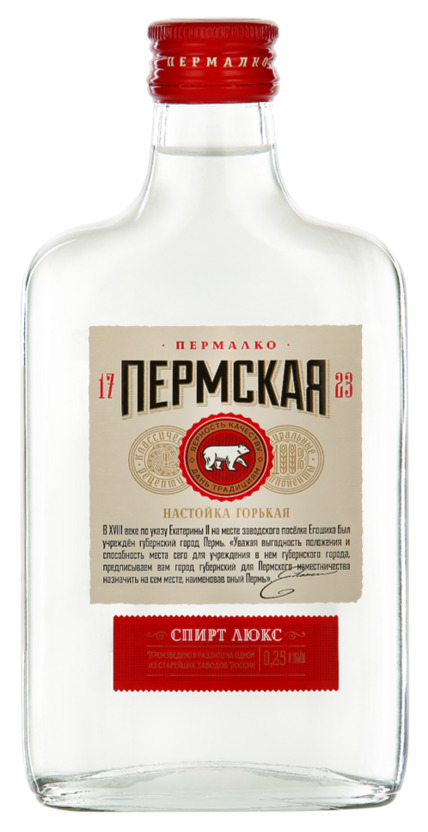 彼尔姆苦浸酒 (Bitter tincture Permskaya) - 0.25 L : 彼尔姆苦浸酒 (Bitter tincture Permskaya)